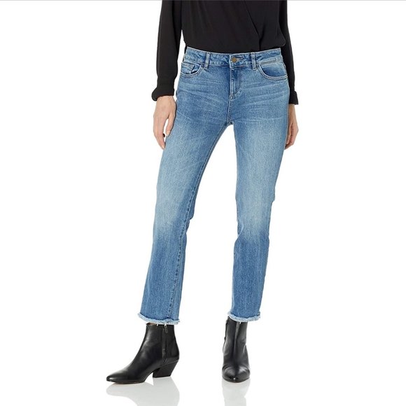 DL1961 Denim - DL1961 | Mara Straight Ankle Raw Hem Jeans - 29